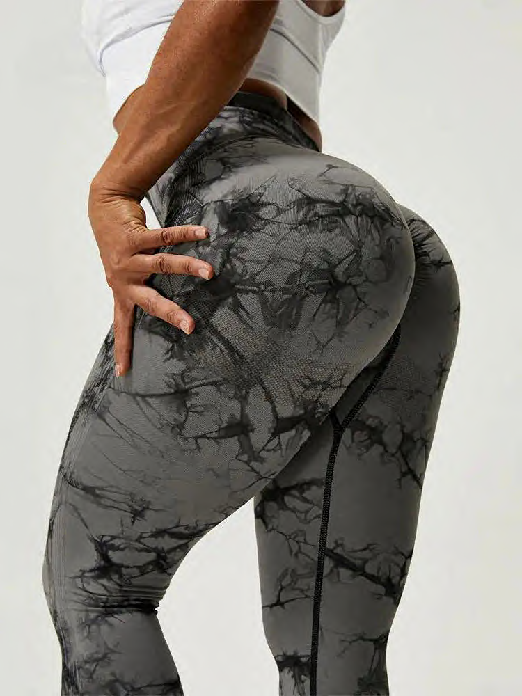 Tie-Dye Yoga Pants