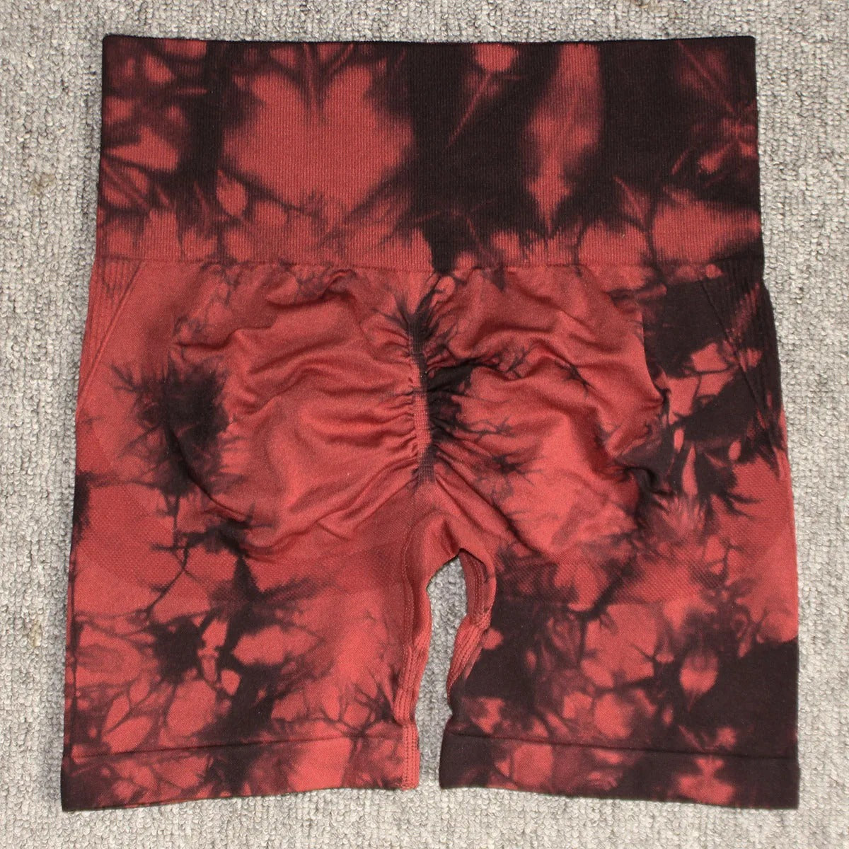 Tie-Dye Yoga Shorts