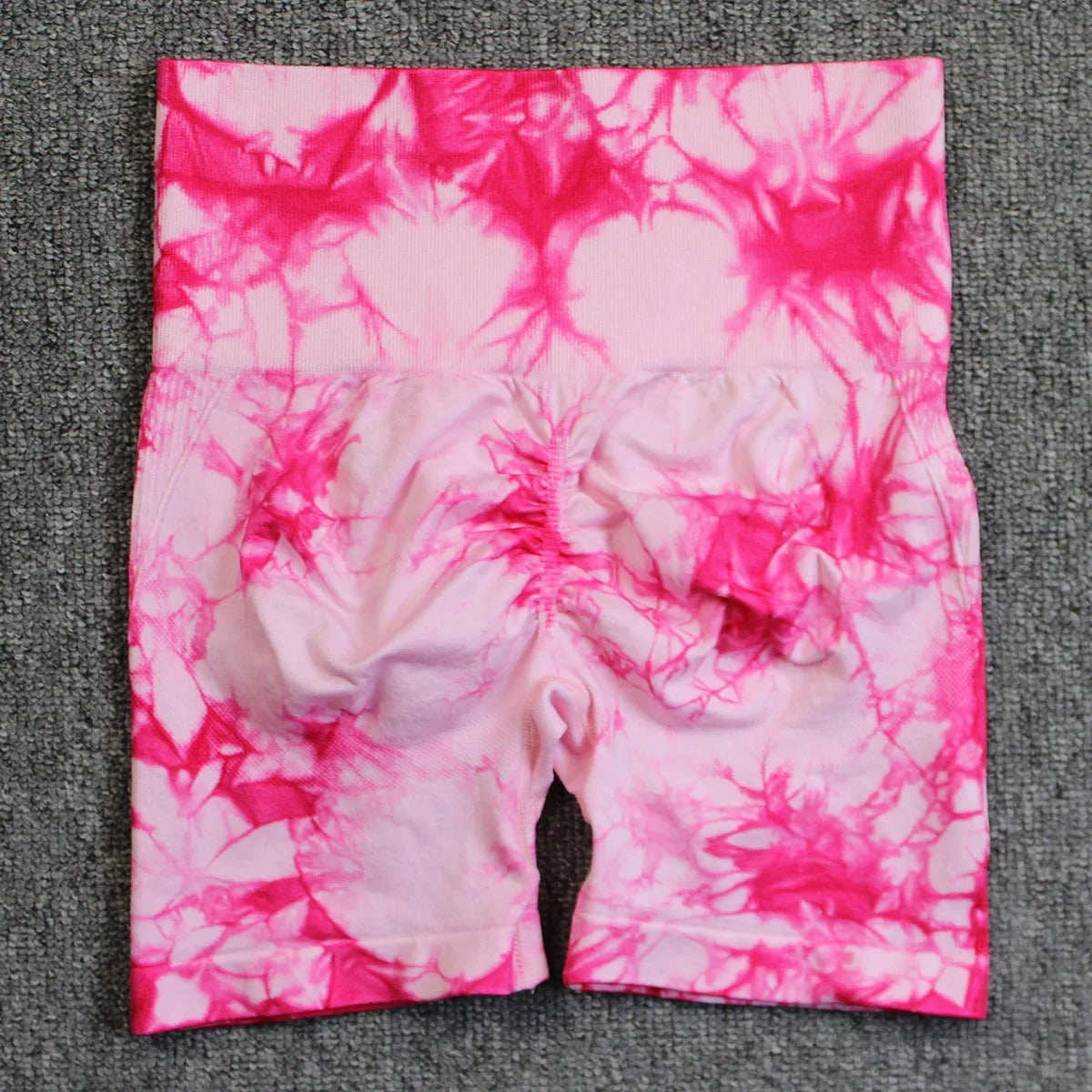 Tie-Dye Yoga Shorts